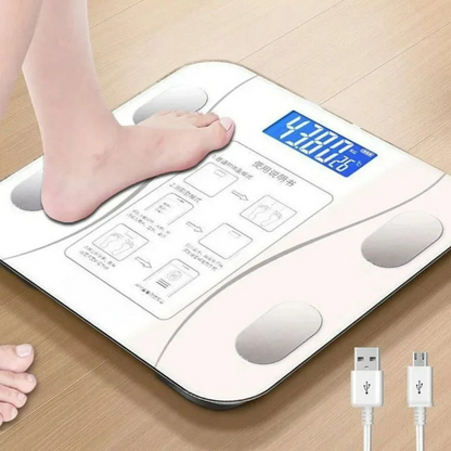 Digital Wireless Bathroom Scale with Accurate Body Weight Tracker