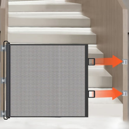 Easy Install Baby Pet Gate for Doors and Stairs - Halri