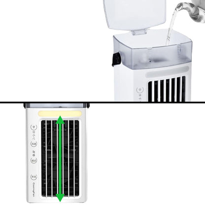 Compact Rechargeable Air Cooler Personal Fan