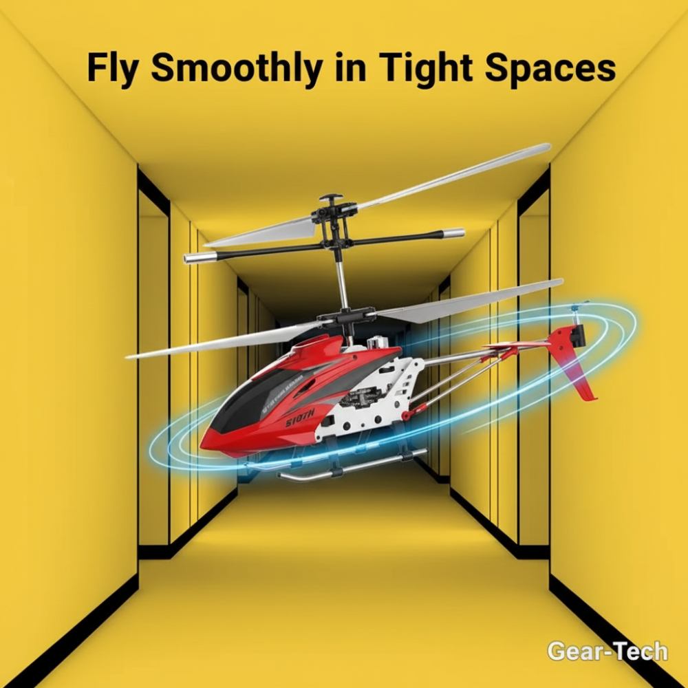 Durable Mini RC Helicopter for Kids and Beginners