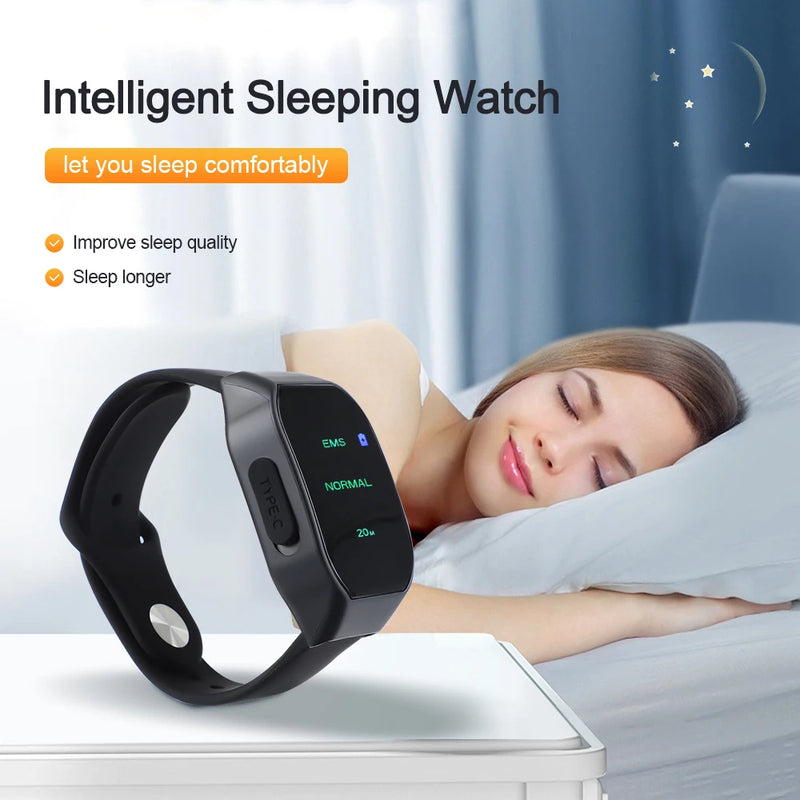 Relaxing Sleep Tracker with Gentle Pulse Therapy