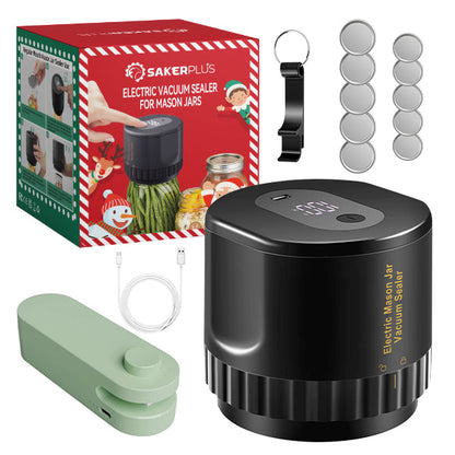 Automatic Food Saver for Mason Jars