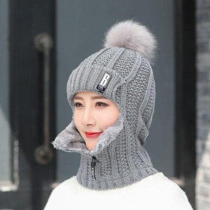 Warm Siamese Beanie Hat