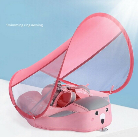 Baby Pool Float With Canopy & UV Protection - Halri