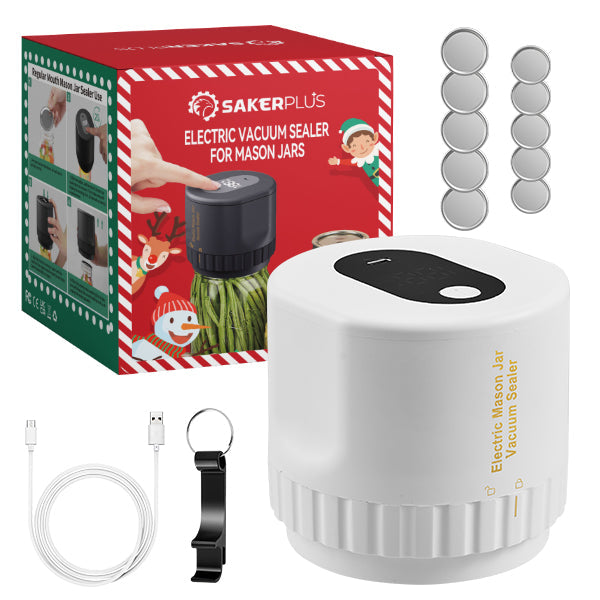 Automatic Food Saver for Mason Jars