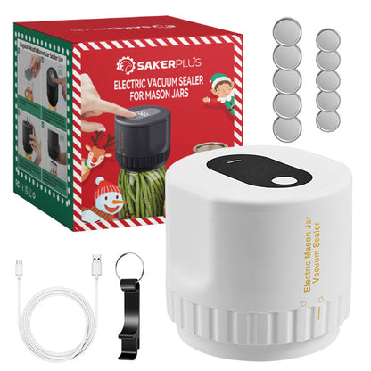 Automatic Food Saver for Mason Jars
