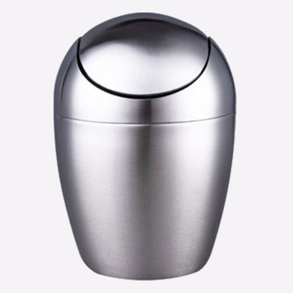 Compact Space Saving Waste Bin with Lid