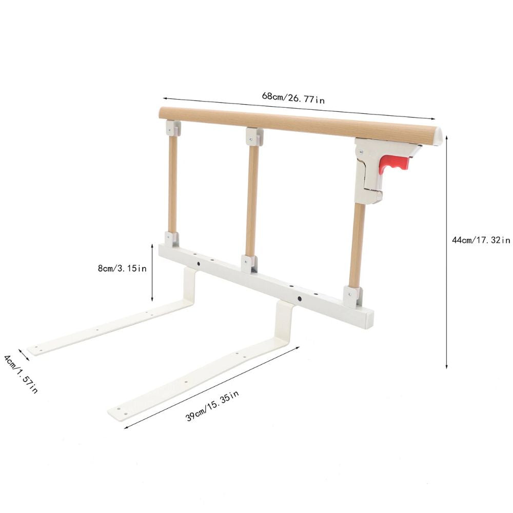 Safe Senior Bedside Fall Protection Rail