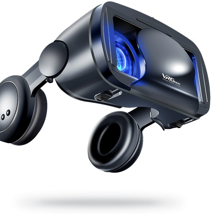 Wireless Virtual Reality Headset With Built-In Audio