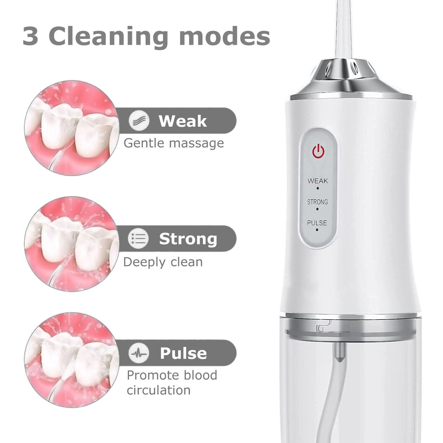 Compact Oral Water Jet Flosser