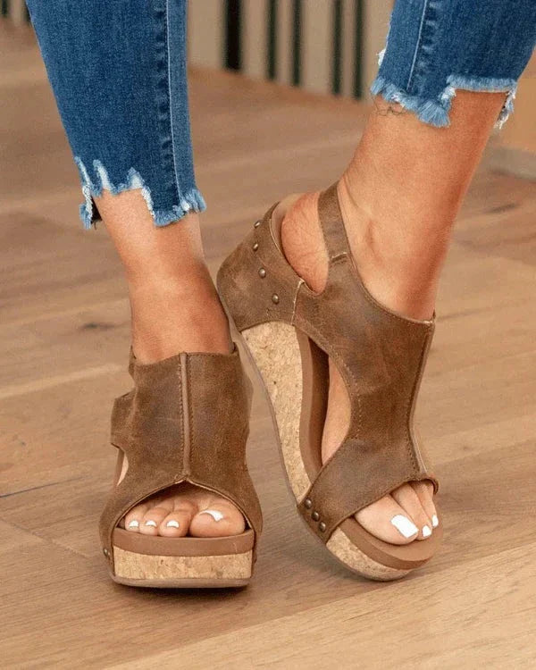 Comfortable Women's Wedge Heel Sandals
