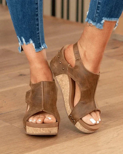 Comfortable Women's Wedge Heel Sandals