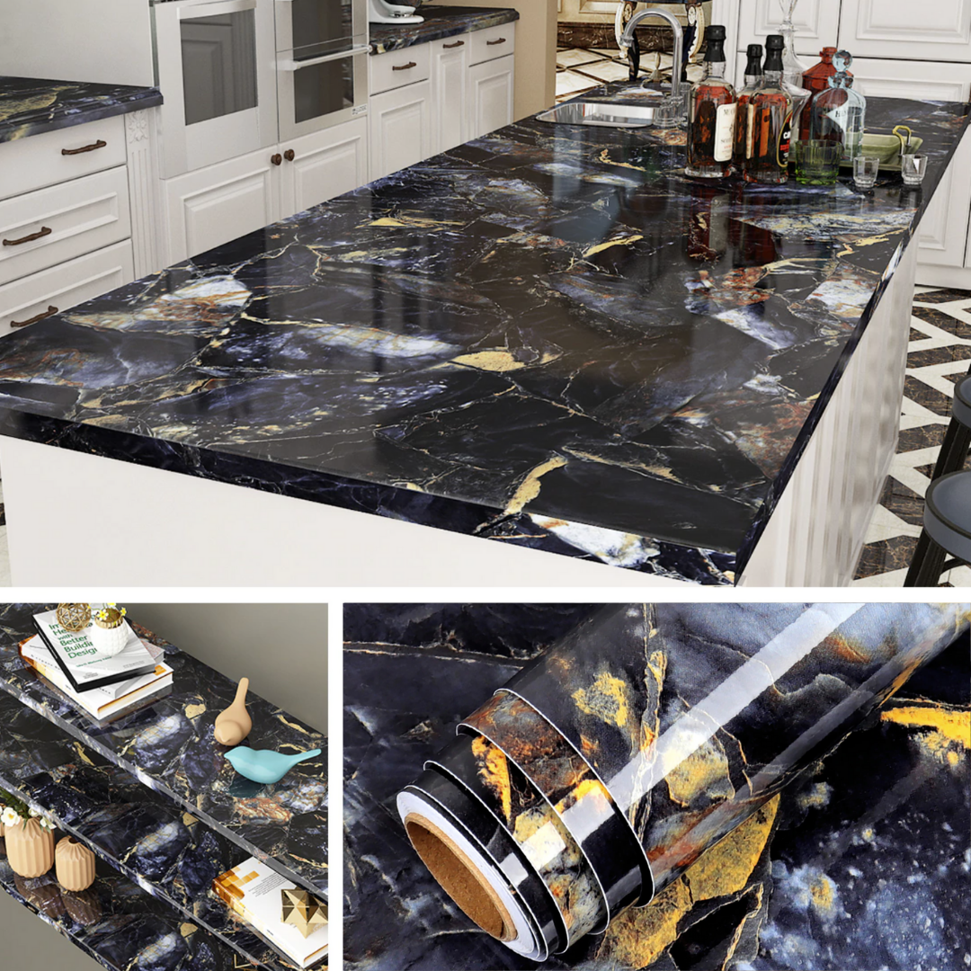 Elegant Eindhoven Marble Effect Sticker - Halri