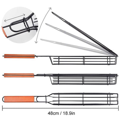 Round BBQ Grill Food Basket