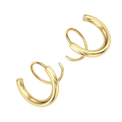 Unique Spiral Drop Earrings - Halri