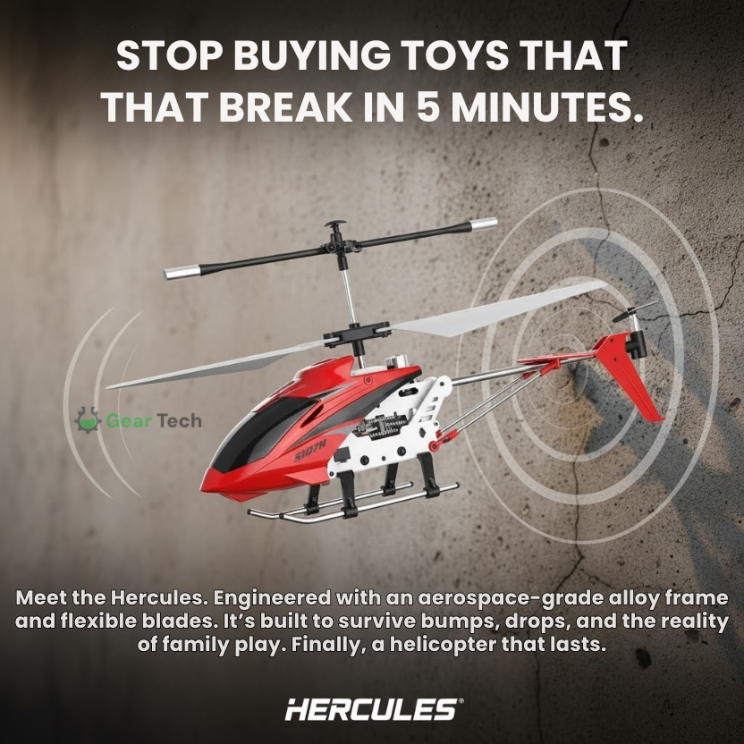 Durable Mini RC Helicopter for Kids and Beginners