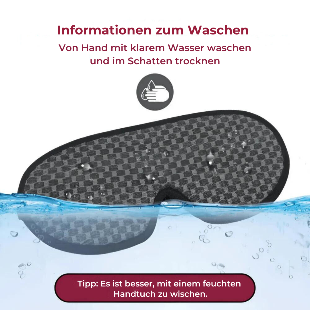 Contoured Comfort Sleep Mask for Restful Sleep