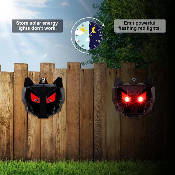 Motion Activated Outdoor Pest Repellent Lights 2 Pack