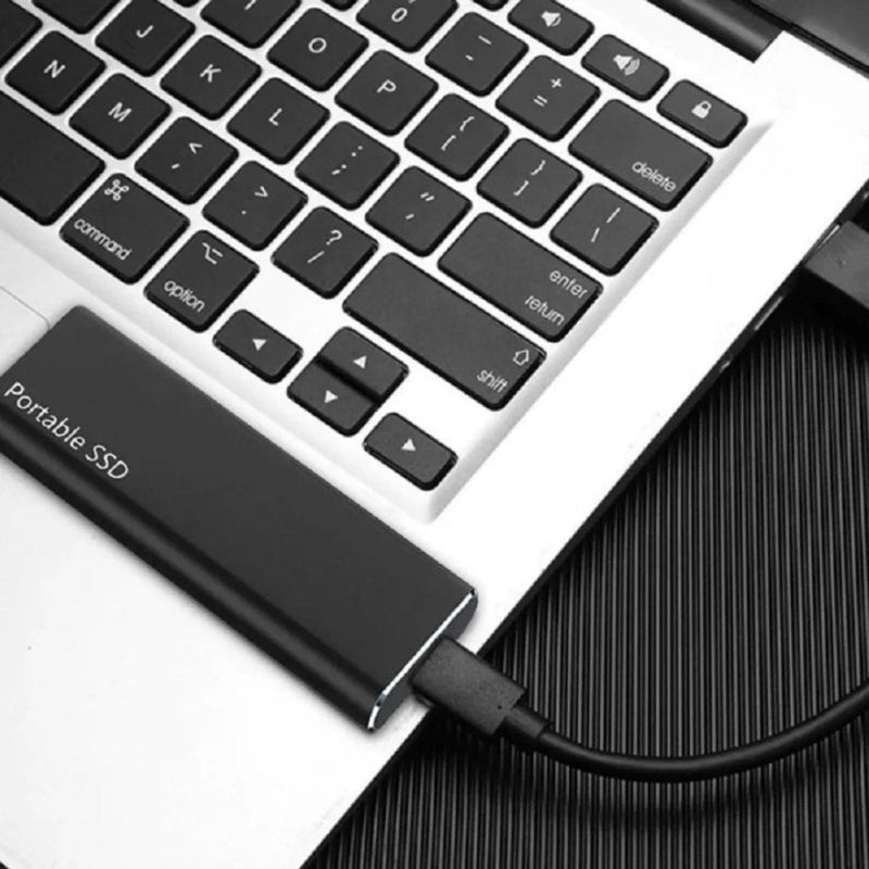 Fast 4TB USB-C Compact External Hard Drive
