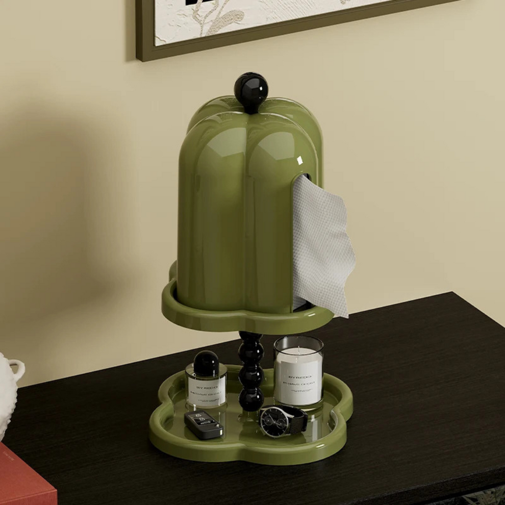 Decorative Tissue Box with Secret Storage Space