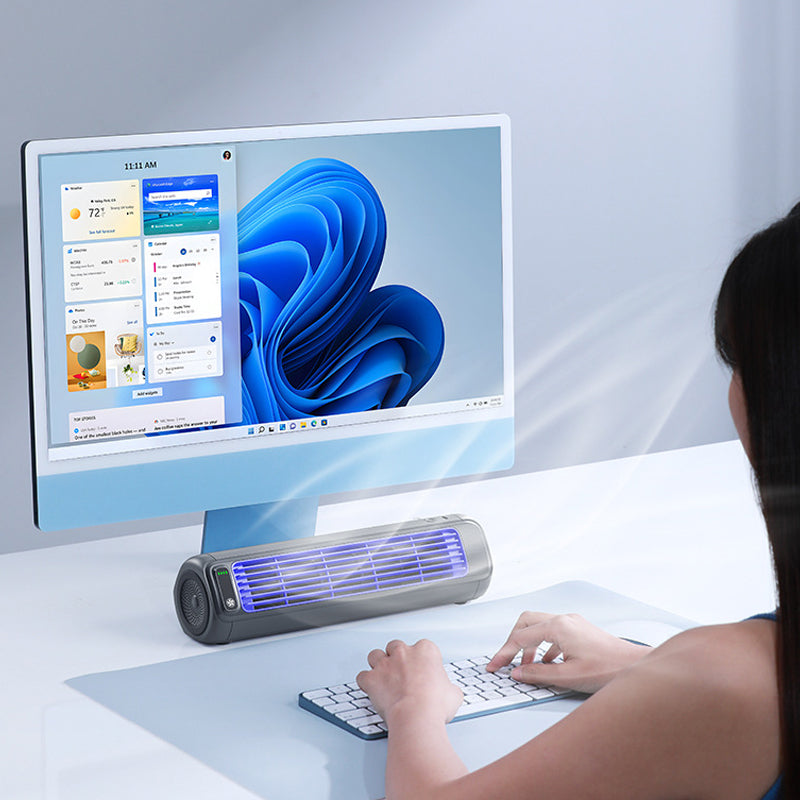 Compact Battery Powered Cooling Fan