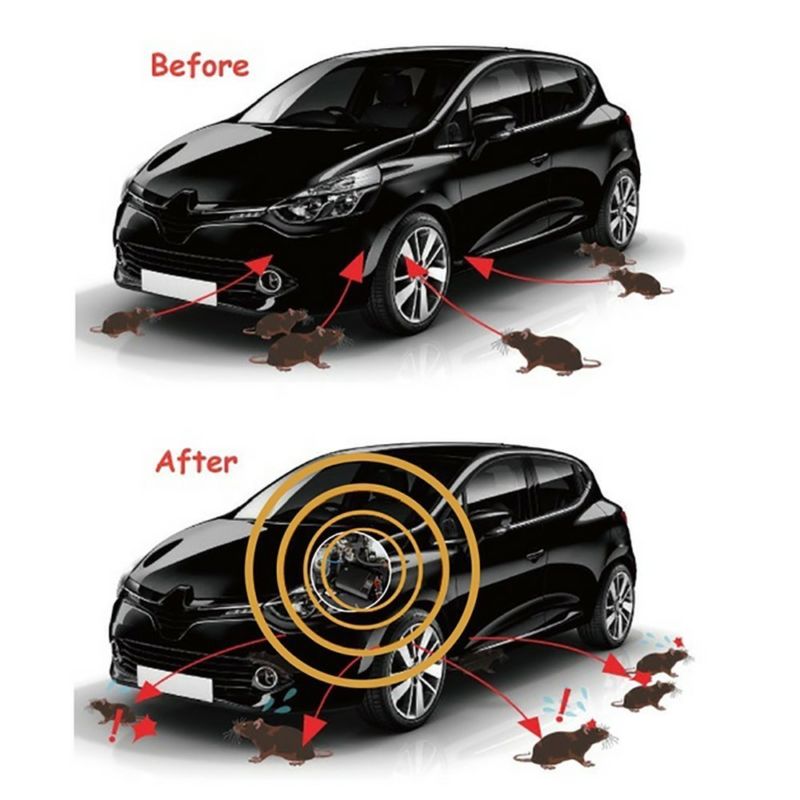 Car Rodent Repellent Device | Easy Install Anti Squirrel