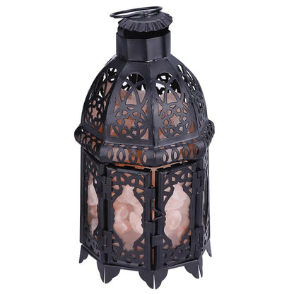 Rustic Metal Himalayan Salt Lamp
