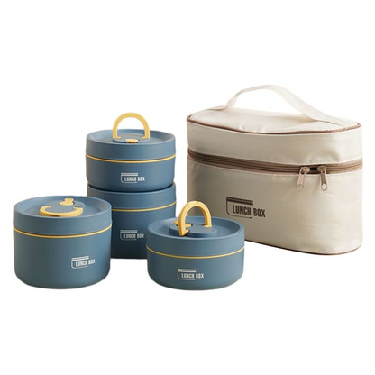 Heat Insulated Food Container with Free Lunch Bag