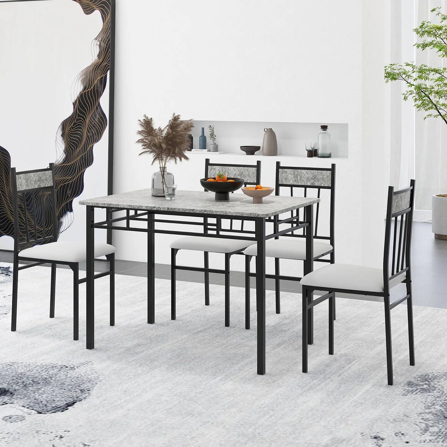 Luxury Look Marble Kitchen Table