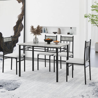 Luxury Look Marble Kitchen Table