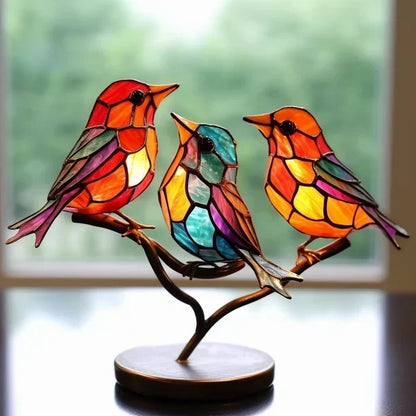 Unique Handcrafted Bird Figurine