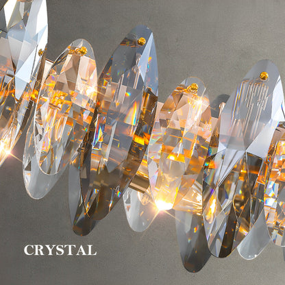 Elegant Crystal LED Ceiling Chandelier