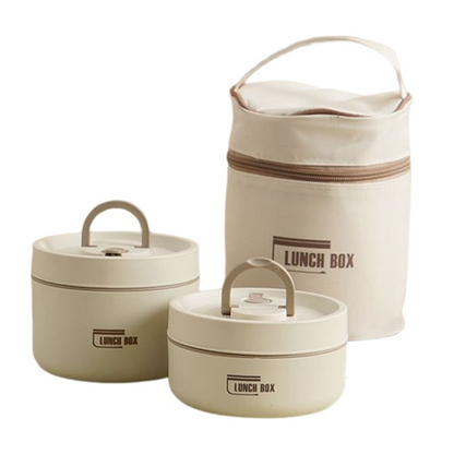 Heat Insulated Food Container with Free Lunch Bag