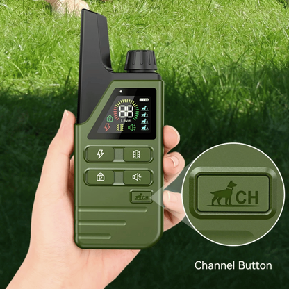 Advanced 300m Rechargeable Dog Training Collar with Remote