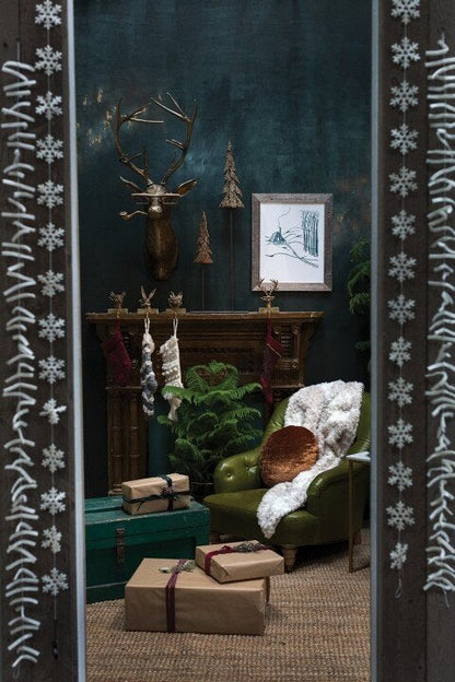 Rustic Antler Deer Wall Decor