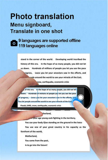 Portable Instant Language Translator Pen