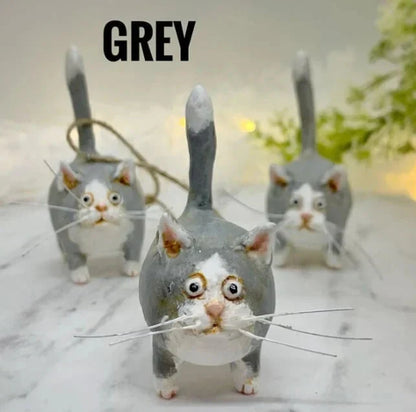 Adorable Small Cat Collectible Figurine