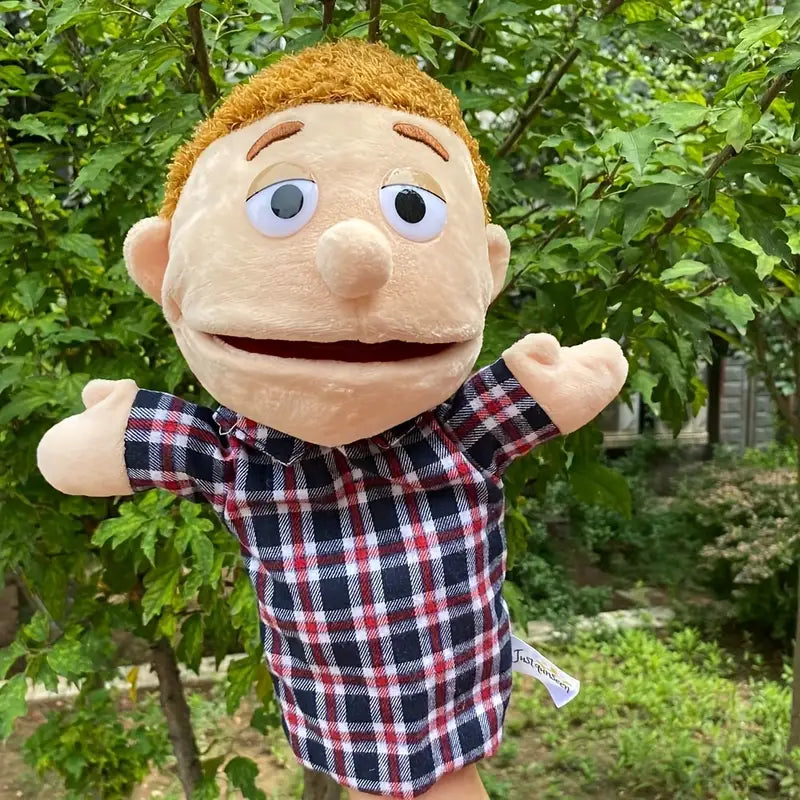 Cute Plush Hand Puppet for Kids Play - Halri