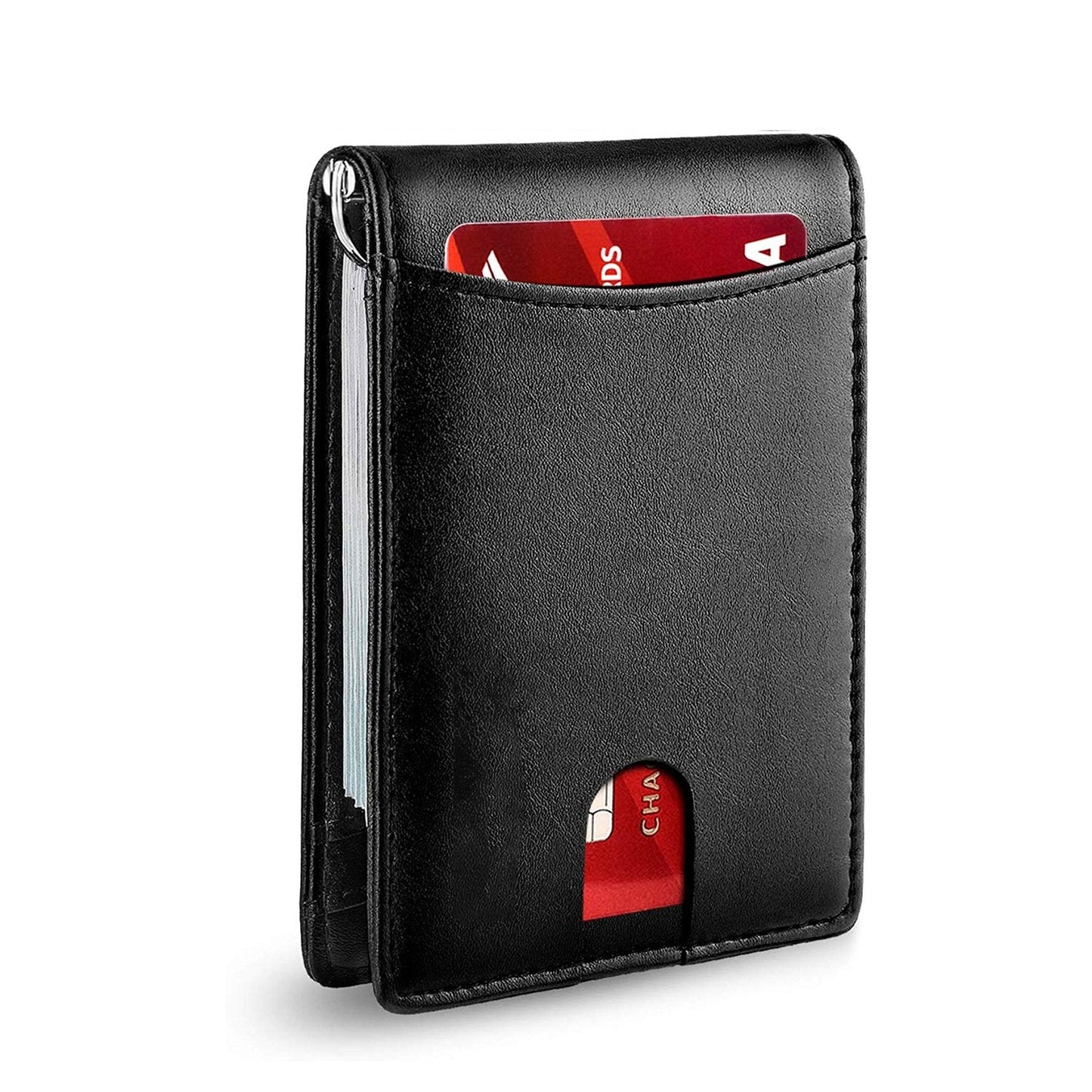 Thin Mens Leather RFID Wallet - Halri