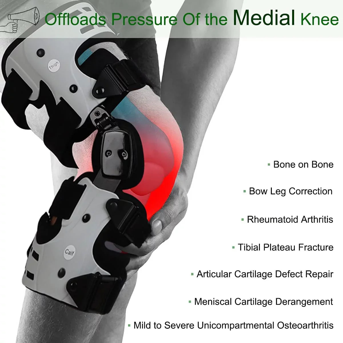 Supportive Knee Compression Wrap
