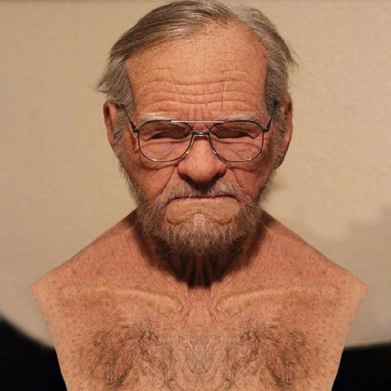Realistic Latex Mask for Cosplay Makeup