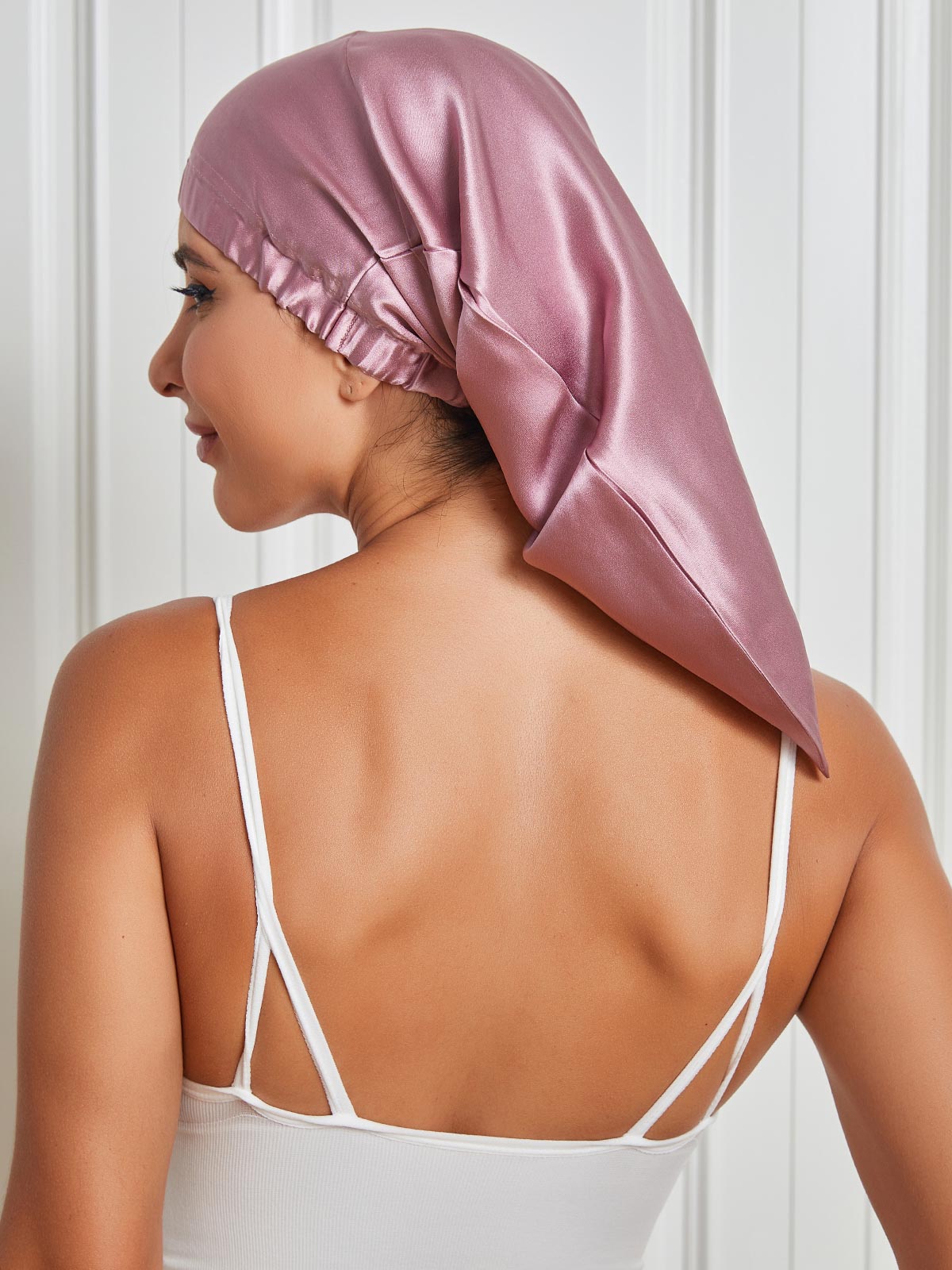 Soft Silk Sleep Bonnet for Women - Halri