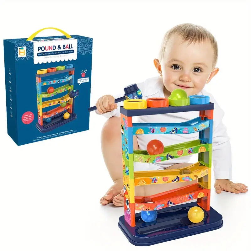 Buildable Ball Ramp BowLift | Rolly Ball Fun | Discover the interactive play fun - Flexible ...