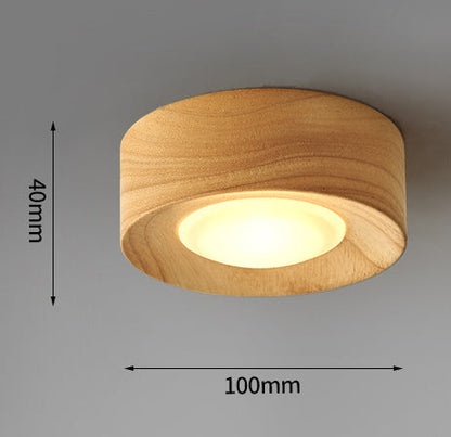 Exotic Asian Design Wooden Pendant Living Room Light