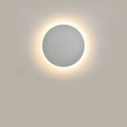 Round LED Wall Light for Bedroom and Staircase