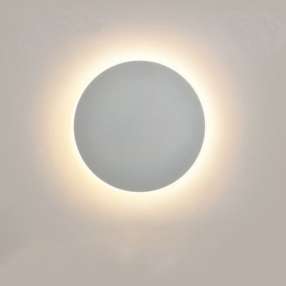 Round LED Wall Light for Bedroom and Staircase