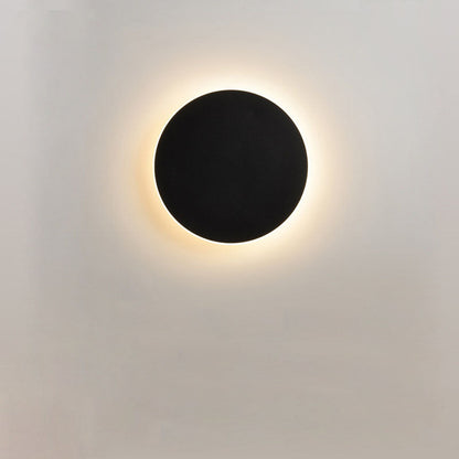 Round LED Wall Light for Bedroom and Staircase