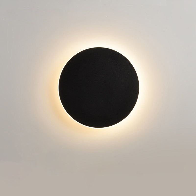 Round LED Wall Light for Bedroom and Staircase