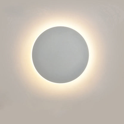 Round LED Wall Light for Bedroom and Staircase
