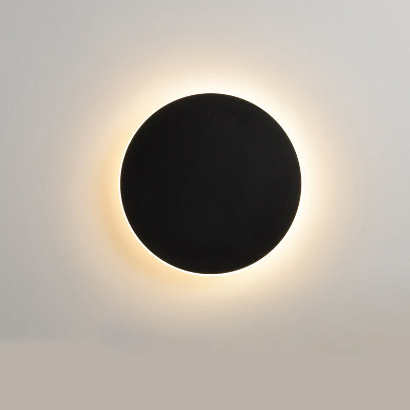 Round LED Wall Light for Bedroom and Staircase